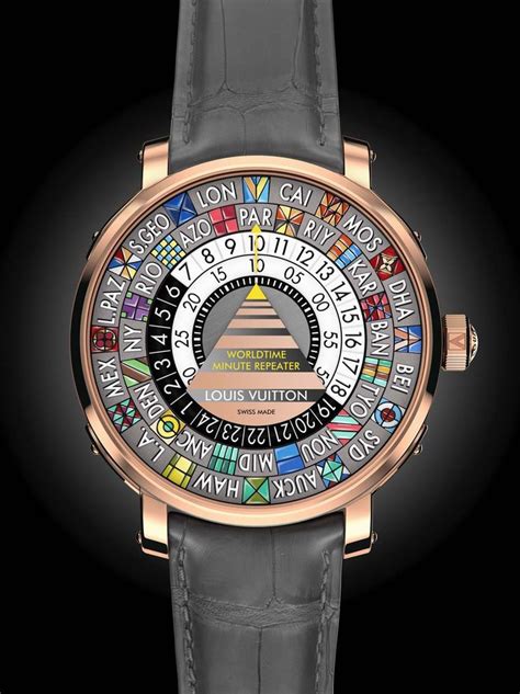 louis vuitton world time watch